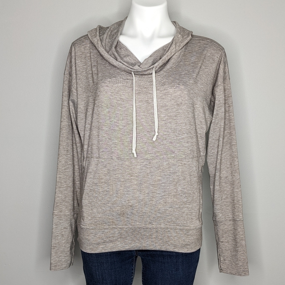 Royal Robbins tan lightweight hoodie S